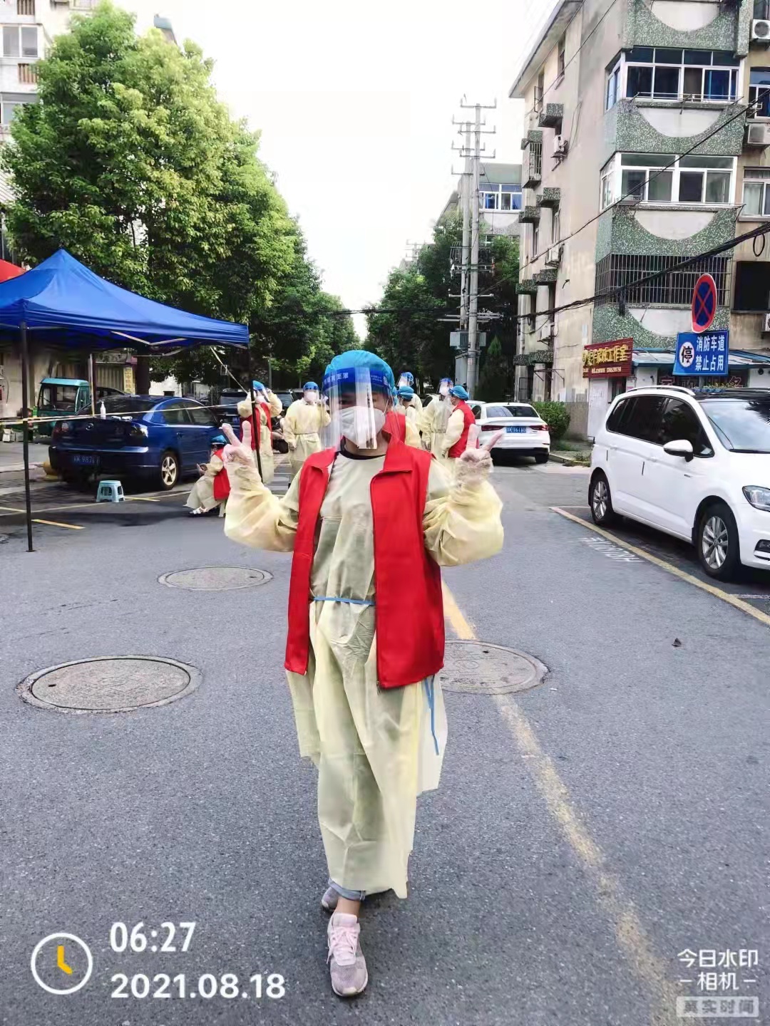 抗疫志愿者！